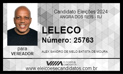 Candidato LELECO 2024 - ANGRA DOS REIS - Eleições