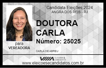 Candidato DOUTORA CARLA 2024 - ANGRA DOS REIS - Eleições