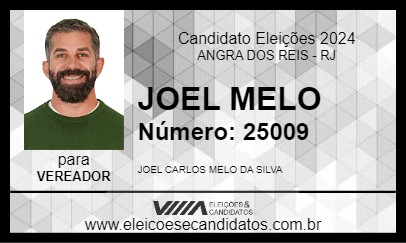 Candidato JOEL MELO 2024 - ANGRA DOS REIS - Eleições