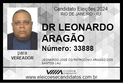 Candidato DR LEONARDO ARAGÃO 2024 - RIO DE JANEIRO - Eleições