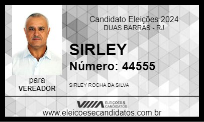 Candidato SIRLEY 2024 - DUAS BARRAS - Eleições