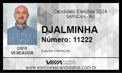 Candidato DJALMINHA 2024 - SAPUCAIA - Eleições