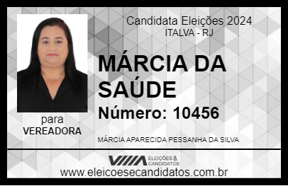 Candidato MÁRCIA DA SAÚDE 2024 - ITALVA - Eleições