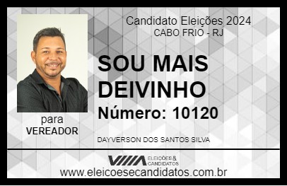 Candidato SOU MAIS DEIVINHO 2024 - CABO FRIO - Eleições