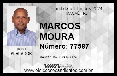 Candidato MARCOS MOURA 2024 - MACAÉ - Eleições