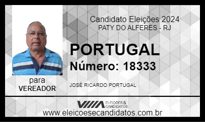 Candidato PORTUGAL 2024 - PATY DO ALFERES - Eleições