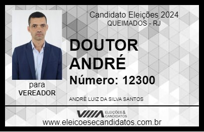 Candidato DOUTOR ANDRÉ 2024 - QUEIMADOS - Eleições