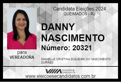 Candidato DANNY NASCIMENTO 2024 - QUEIMADOS - Eleições