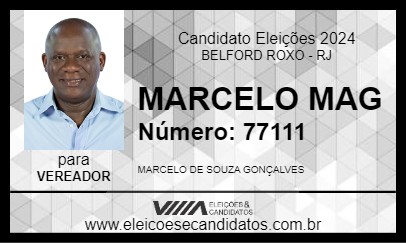 Candidato MARCELO MAG 2024 - BELFORD ROXO - Eleições