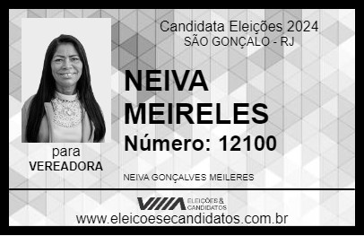 Candidato NEIVA MEIRELES 2024 - SÃO GONÇALO - Eleições