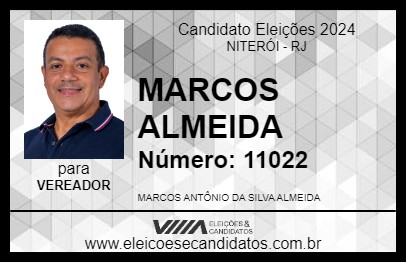 Candidato MARCOS ALMEIDA 2024 - NITERÓI - Eleições