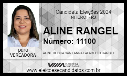 Candidato ALINE RANGEL 2024 - NITERÓI - Eleições