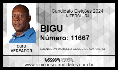 Candidato BIGU 2024 - NITERÓI - Eleições