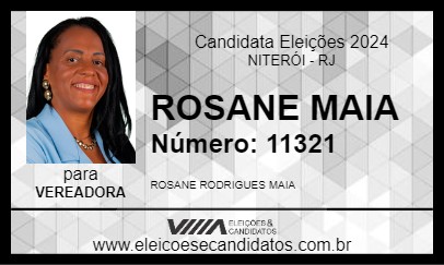 Candidato ROSANE MAIA 2024 - NITERÓI - Eleições