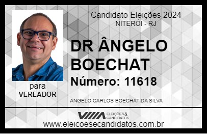 Candidato DR ÂNGELO BOECHAT 2024 - NITERÓI - Eleições