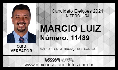 Candidato MARCIO LUIZ 2024 - NITERÓI - Eleições