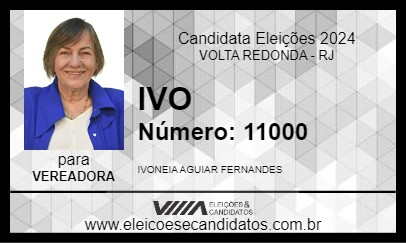 Candidato IVO 2024 - VOLTA REDONDA - Eleições