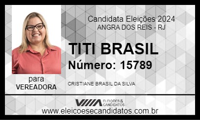 Candidato TITI BRASIL 2024 - ANGRA DOS REIS - Eleições