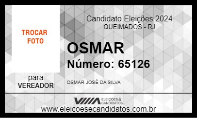 Candidato OSMAR 2024 - QUEIMADOS - Eleições