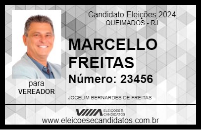 Candidato MARCELLO FREITAS 2024 - QUEIMADOS - Eleições