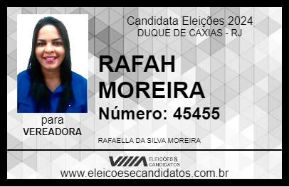 Candidato RAFAH MOREIRA 2024 - DUQUE DE CAXIAS - Eleições