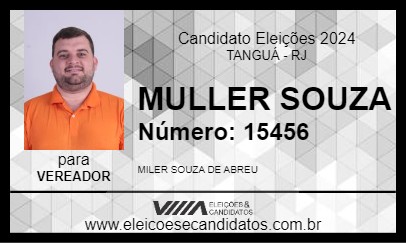 Candidato MULLER SOUZA 2024 - TANGUÁ - Eleições