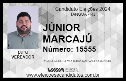 Candidato JÚNIOR MORCAJÚ 2024 - TANGUÁ - Eleições