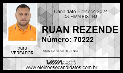 Candidato RUAN REZENDE 2024 - QUEIMADOS - Eleições