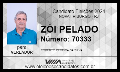 Candidato ZÓI PELADO 2024 - NOVA FRIBURGO - Eleições