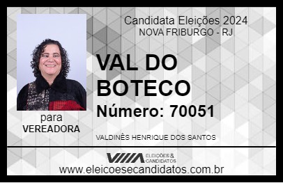 Candidato VAL DO BOTECO 2024 - NOVA FRIBURGO - Eleições