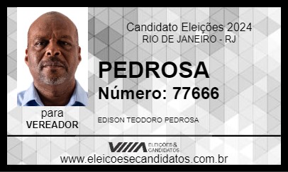 Candidato PEDROSA 2024 - RIO DE JANEIRO - Eleições