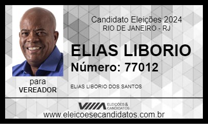 Candidato ELIAS LIBORIO 2024 - RIO DE JANEIRO - Eleições