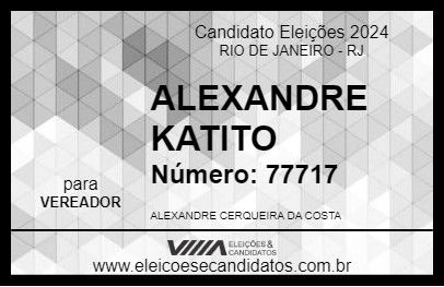 Candidato ALEXANDRE KATITO 2024 - RIO DE JANEIRO - Eleições