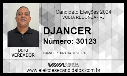 Candidato DJANCER 2024 - VOLTA REDONDA - Eleições