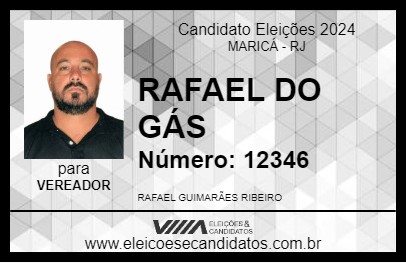 Candidato RAFAEL DO GÁS 2024 - MARICÁ - Eleições