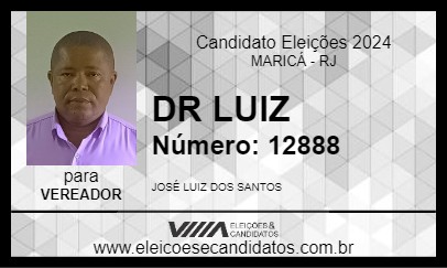 Candidato DR LUIZ 2024 - MARICÁ - Eleições