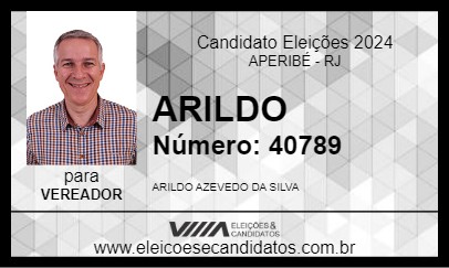 Candidato ARILDO 2024 - APERIBÉ - Eleições