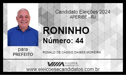 Candidato RONINHO 2024 - APERIBÉ - Eleições