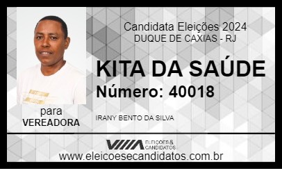 Candidato KITA DA SAÚDE 2024 - DUQUE DE CAXIAS - Eleições