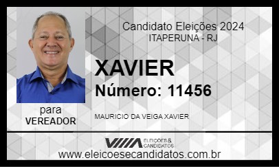 Candidato XAVIER 2024 - ITAPERUNA - Eleições