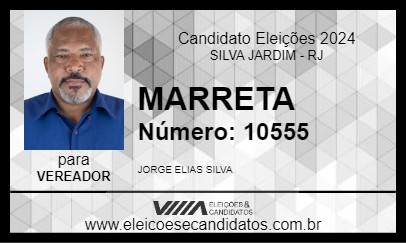 Candidato MARRETA 2024 - SILVA JARDIM - Eleições