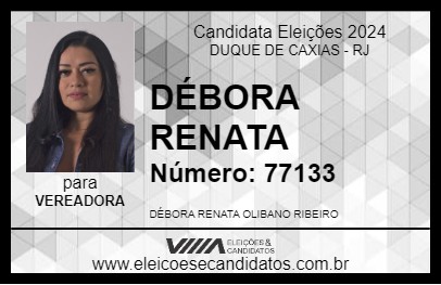 Candidato DÉBORA RENATA 2024 - DUQUE DE CAXIAS - Eleições