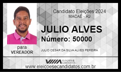 Candidato JULIO ALVES 2024 - MACAÉ - Eleições