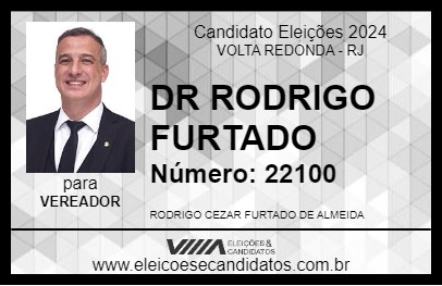 Candidato DR RODRIGO FURTADO 2024 - VOLTA REDONDA - Eleições