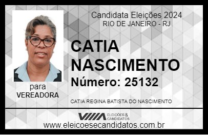 Candidato CATIA NASCIMENTO 2024 - RIO DE JANEIRO - Eleições