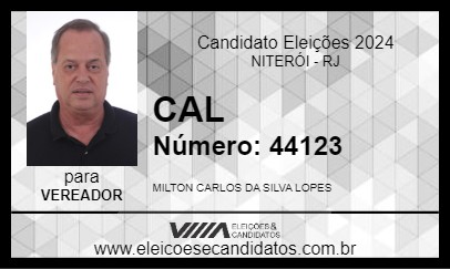 Candidato CAL 2024 - NITERÓI - Eleições