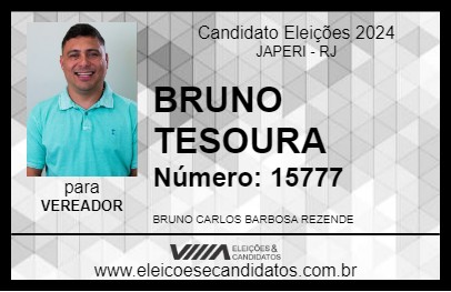 Candidato BRUNO TESOURA 2024 - JAPERI - Eleições