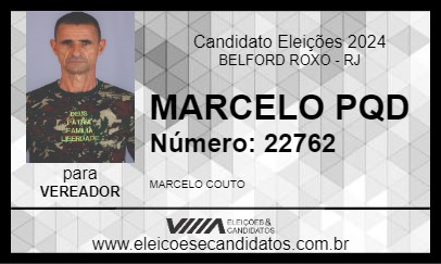 Candidato MARCELO PQD 2024 - BELFORD ROXO - Eleições