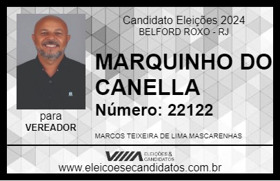 Candidato MARQUINHO 2024 - BELFORD ROXO - Eleições