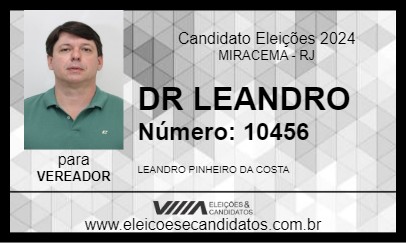 Candidato DR  LEANDRO 2024 - MIRACEMA - Eleições